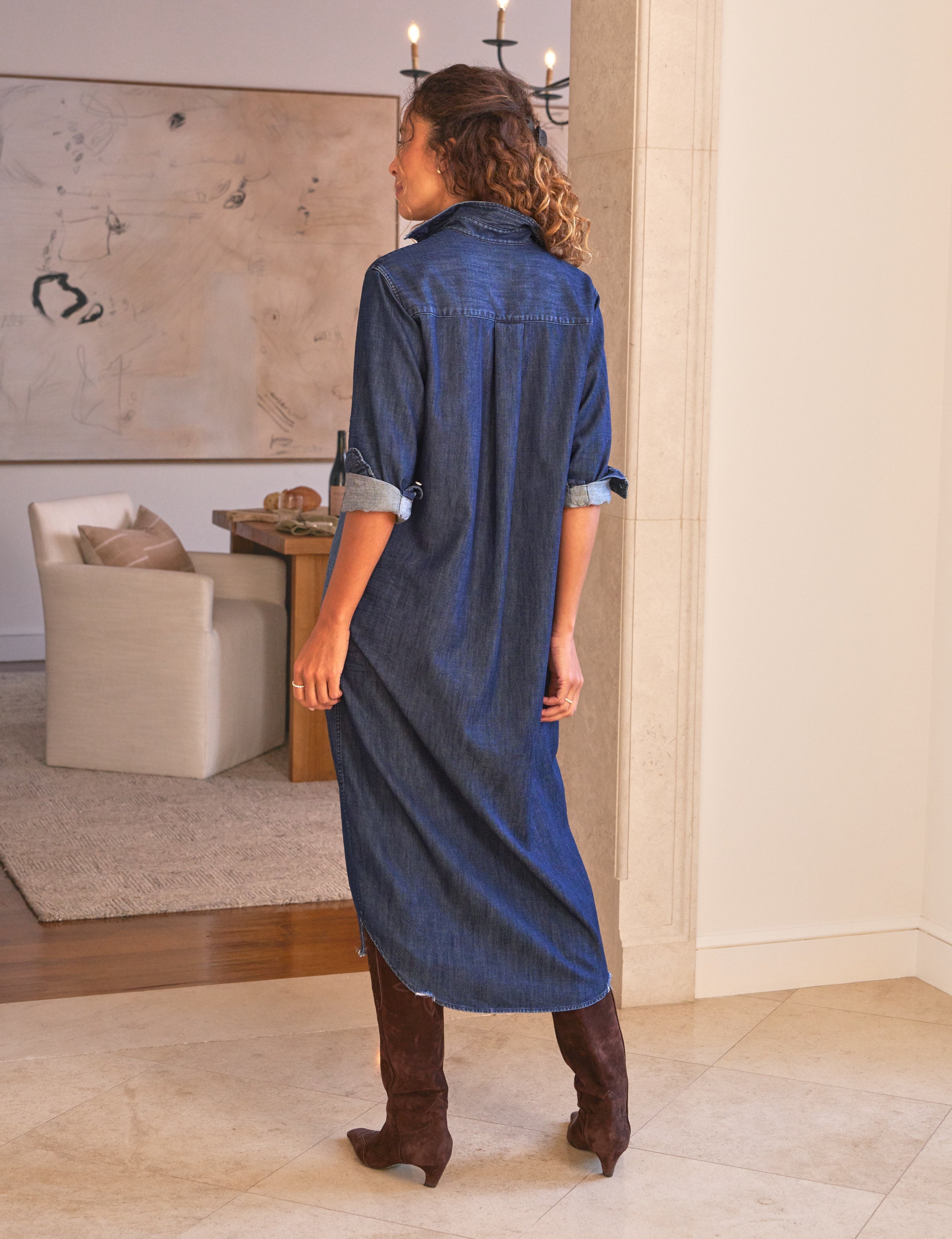 RORY Vintage Dark Indigo Wash, Famous Denim