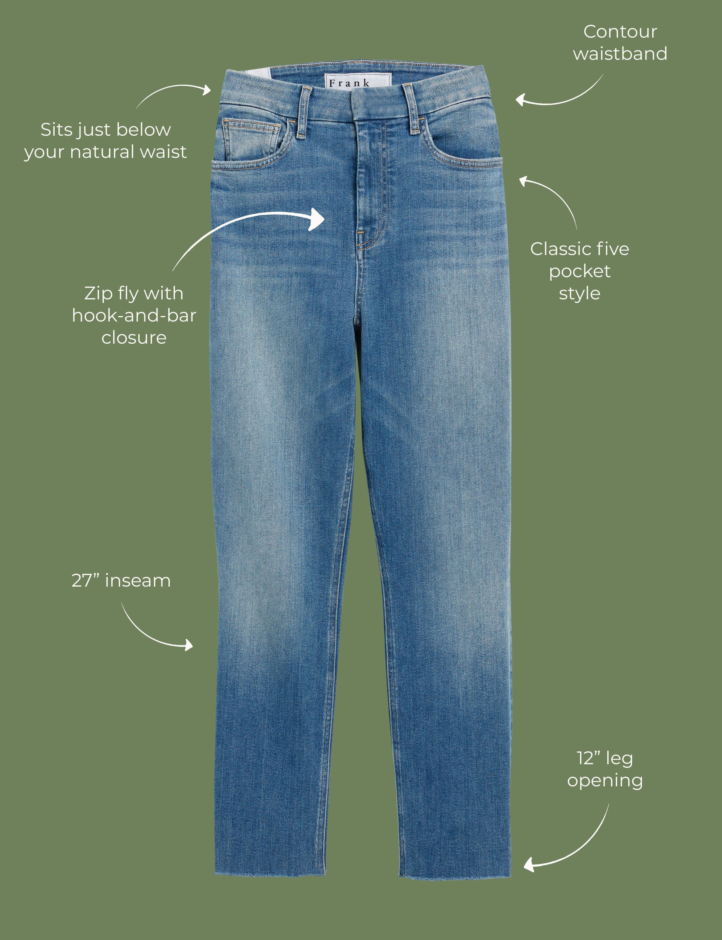 DERRY 2001 Wash, Italian Dream™ Denim