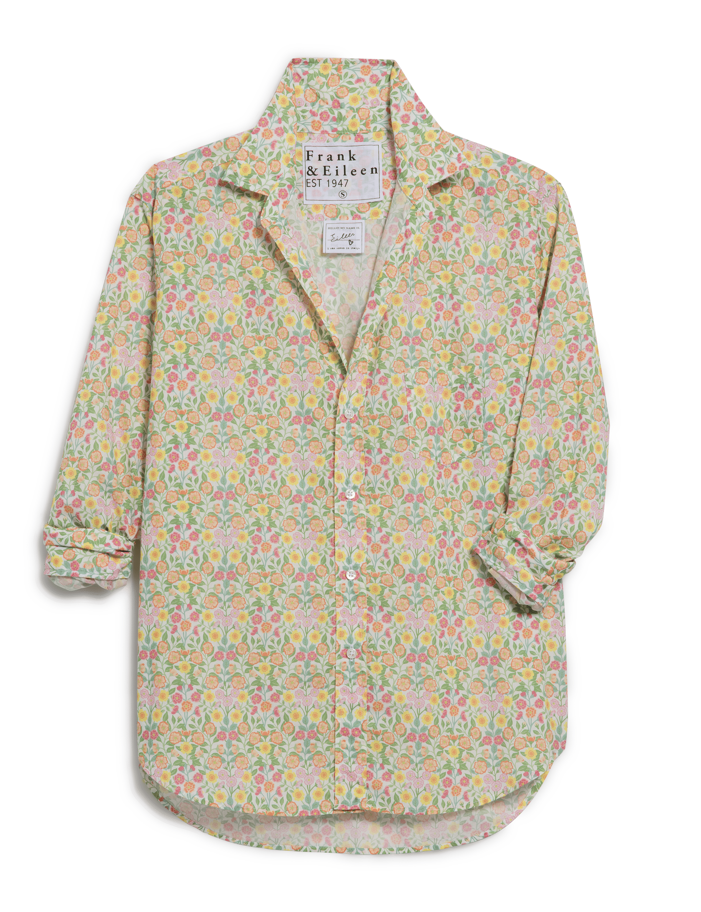 EILEEN Yellow and Pink Floral, Made with Liberty Fabric