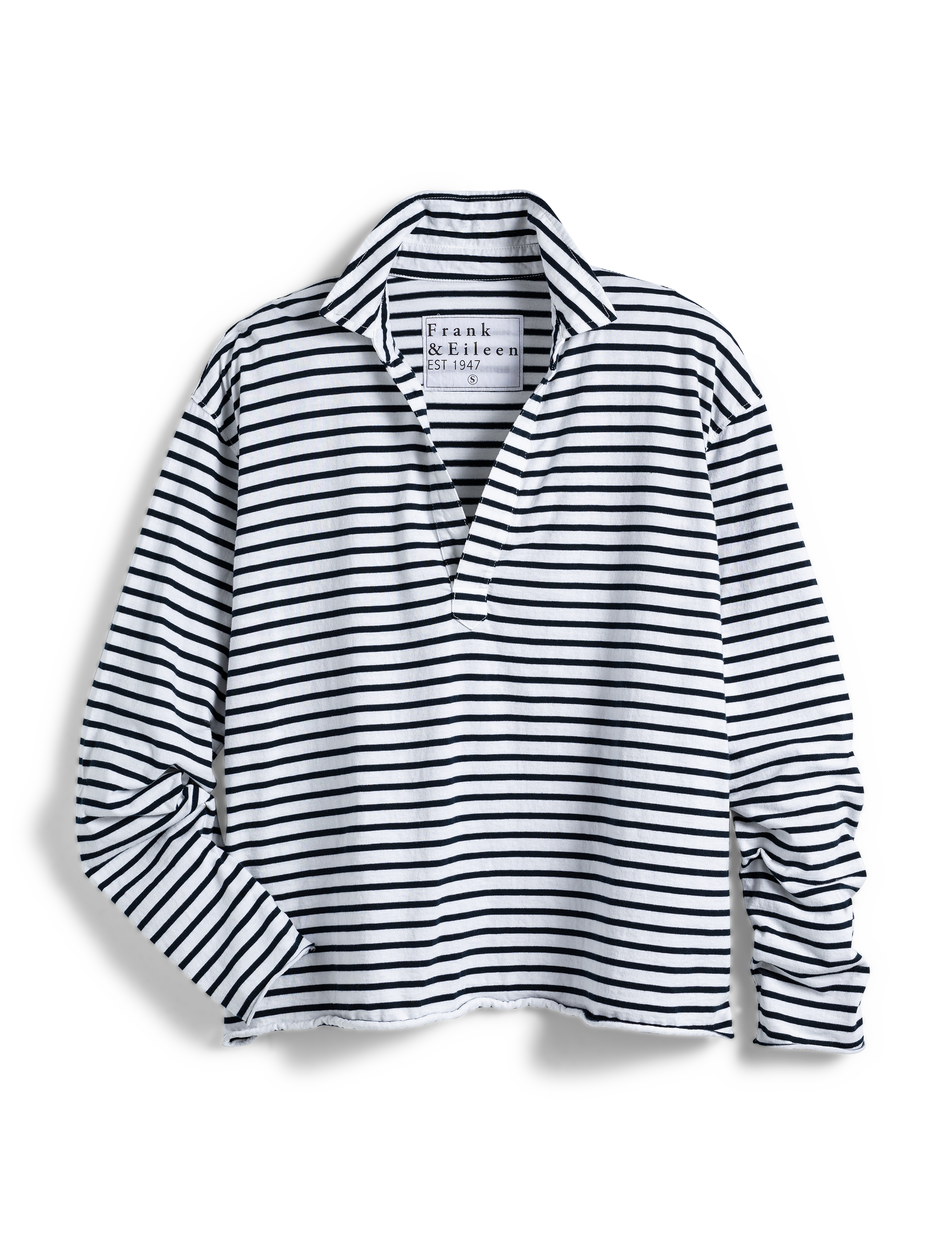PATRICK Navy French Stripe, Vintage Jersey