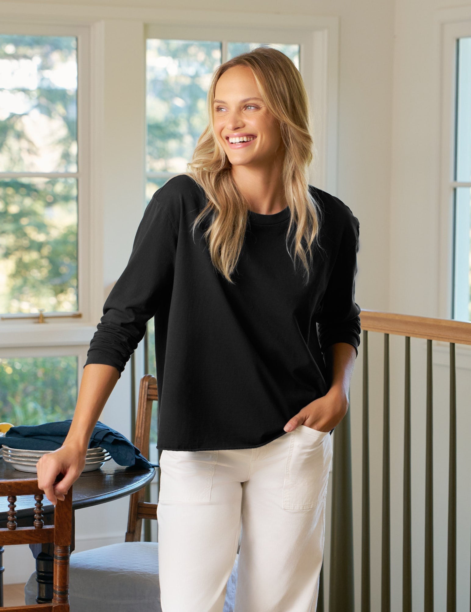 QUINN Black, Vintage Jersey