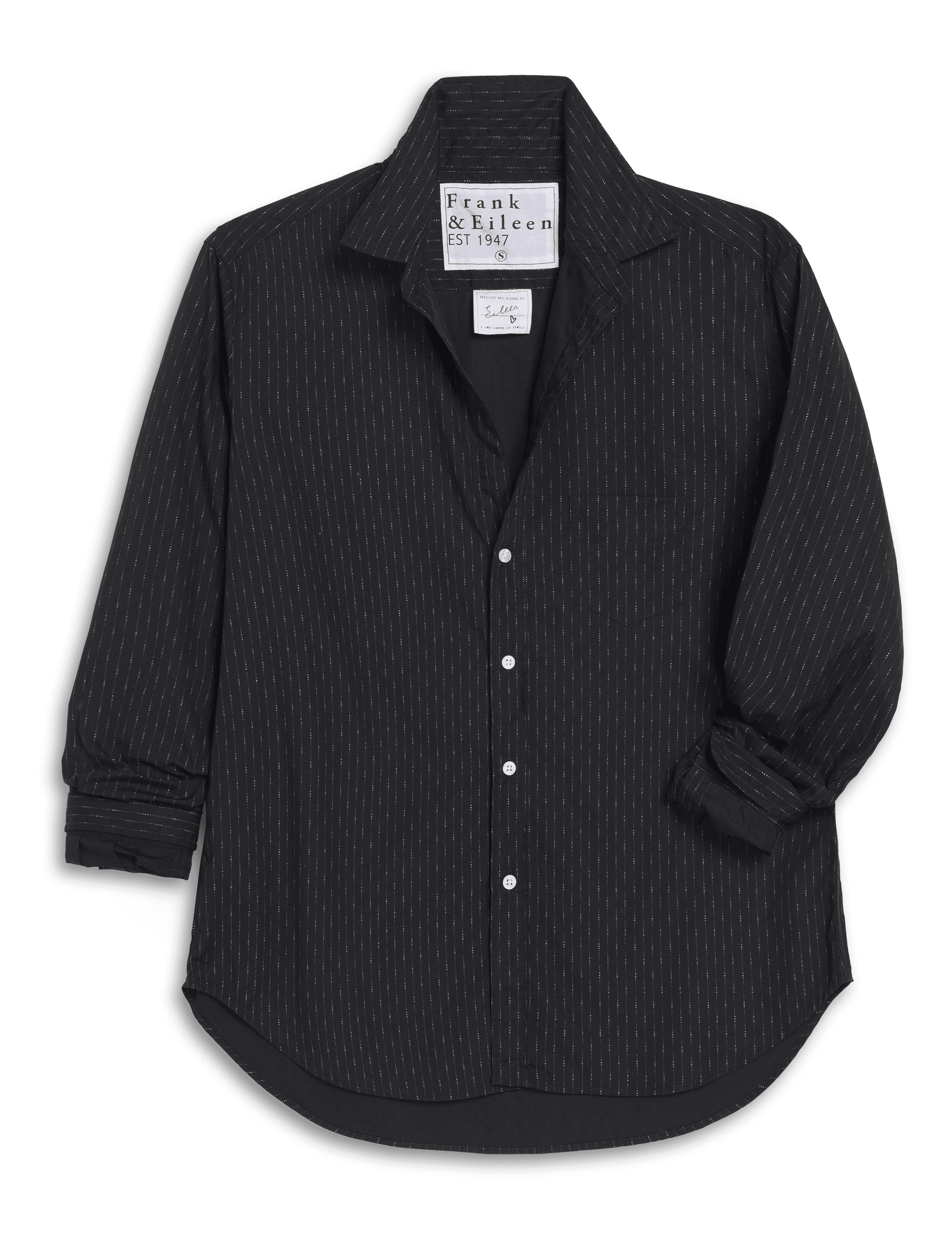 EILEEN Gold Multi Dot Black, Italian Cotton