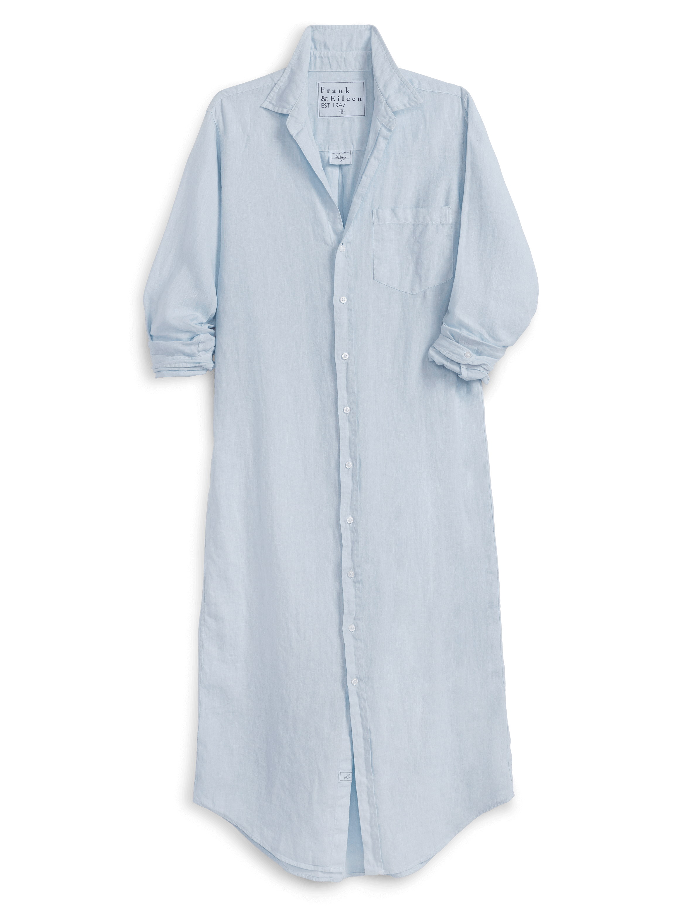 RORY French Blue, Washed Linen