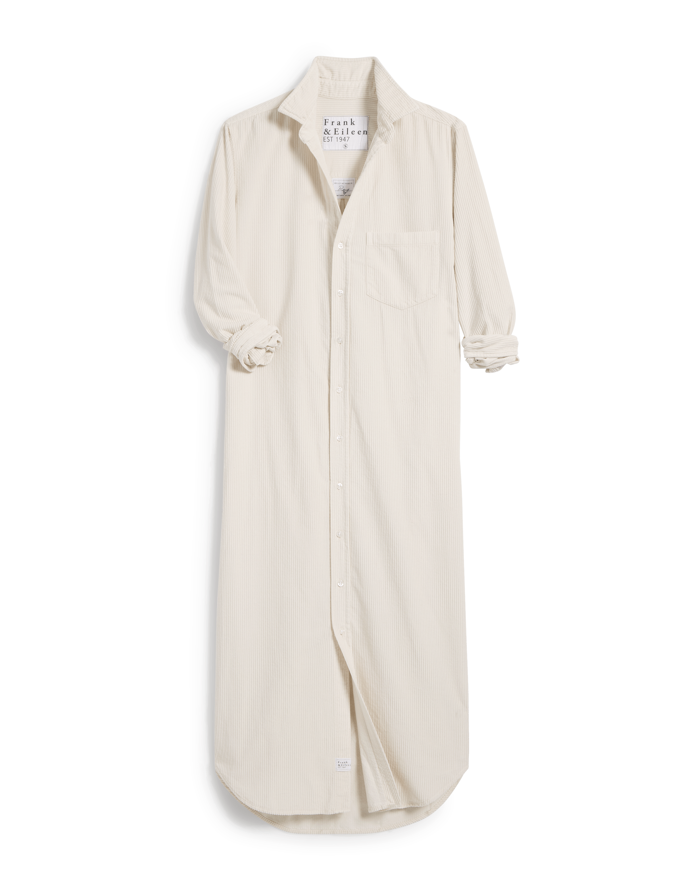 RORY Vintage White, Italian Corduroy