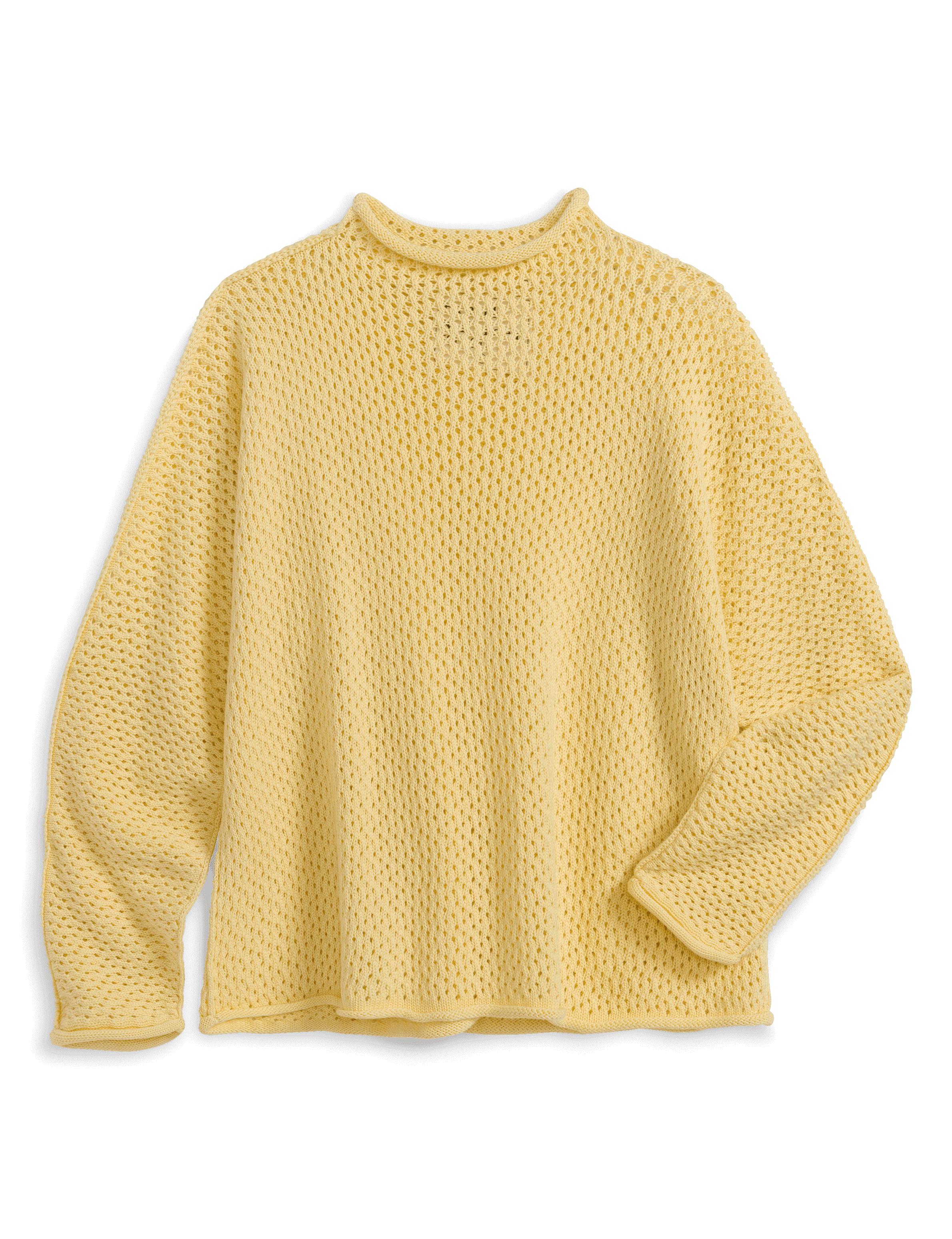 MONTEREY POINTELLE Lemon Yellow, Pure Italian Cotton